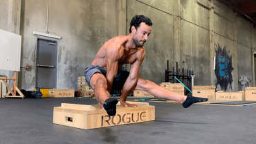 Straddle L-sit tutorial