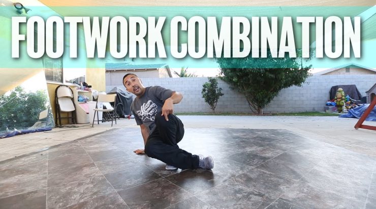 How to Breakdance | Footwork Combination