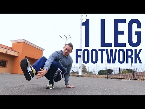 How to Breakdance | 1 Leg Footwork