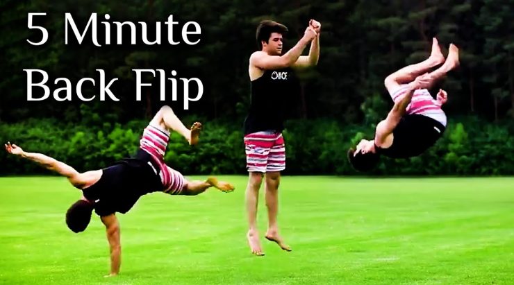 Learn How to Backflip in 5 Minutes