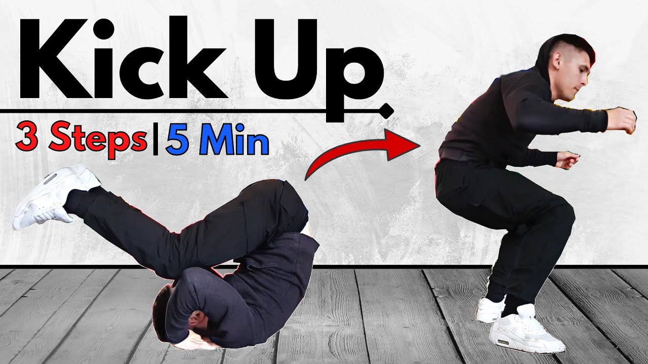 Learn the KICK UP / KIP UP in 3 Steps Under 5 Minutes