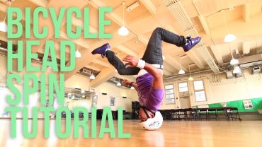 How to Breakdance | Bicycle Head Spins