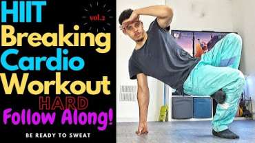 Follow Along Bboy Cardio Workout | HIIT bboy workout