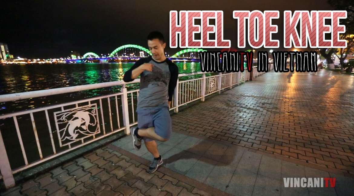 How To Do The “Heel Toe Knee” Step