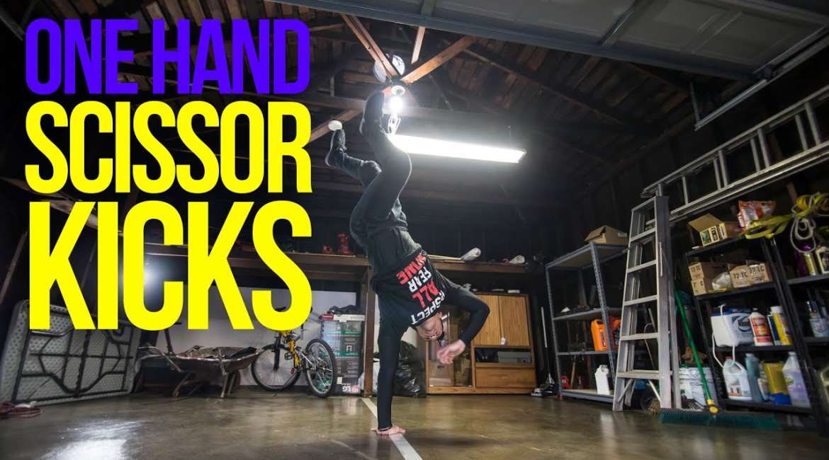 How to do 1 Hand Scissor Kicks