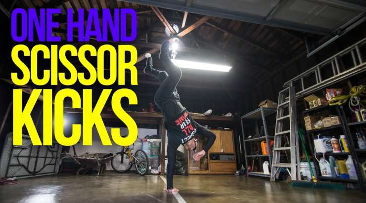 How to do 1 Hand Scissor Kicks