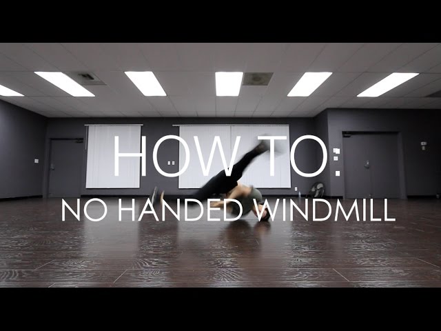 HOW TO BREAKDANCE: NO HANDED WINDMILL TIP IN 2 MINUTES (power moves)